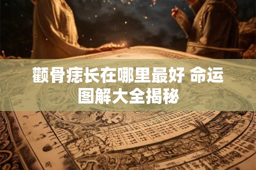 颧骨痣长在哪里最好 命运图解大全揭秘