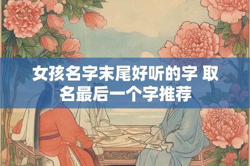 女孩名字末尾好听的字 取名最后一个字推荐