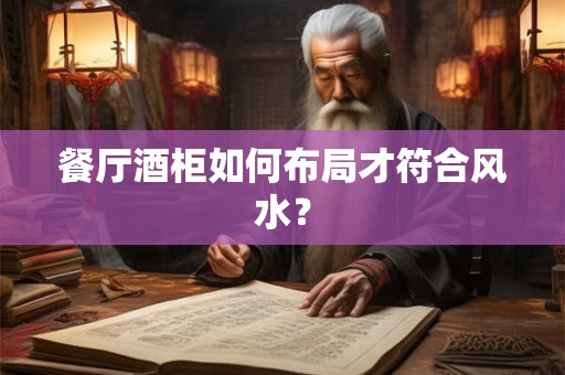 餐厅酒柜如何布局才符合风水？