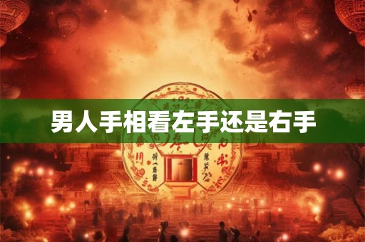 男人手相看左手还是右手 男人手相看左手还是右手
