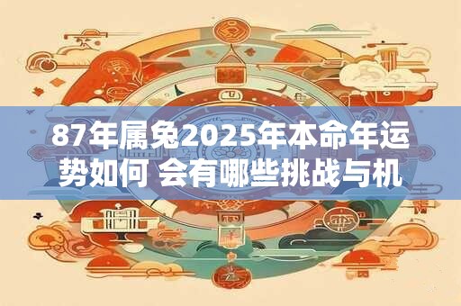 87年属兔2025年本命年运势如何 会有哪些挑战与机遇