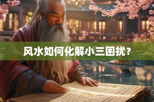 风水如何化解小三困扰？