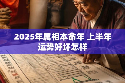 2025年属相本命年 上半年运势好坏怎样