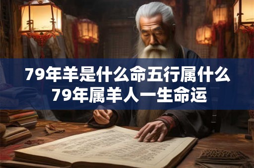 79年羊是什么命五行属什么 79年属羊人一生命运 79年羊是什么命五行属什么 79年属羊人一生命运