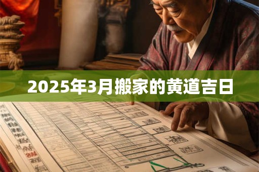 2026年3月搬家的黄道吉日