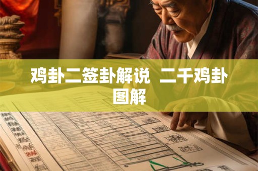鸡卦二签卦解说  二千鸡卦图解