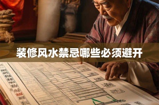装修风水禁忌哪些必须避开