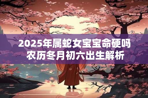 2025年属蛇女宝宝命硬吗 农历冬月初六出生解析