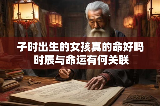 子时出生的女孩真的命好吗 时辰与命运有何关联