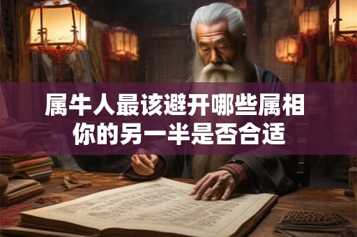 属牛人最该避开哪些属相 你的另一半是否合适