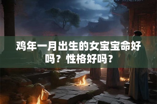 鸡年一月出生的女宝宝命好吗？性格好吗？