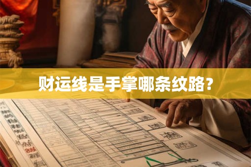 财运线是手掌哪条纹路？