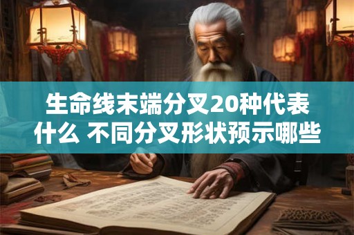 生命线末端分叉20种代表什么 不同分叉形状预示哪些命运