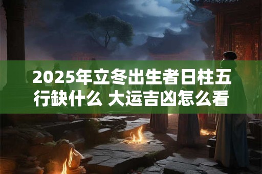 2025年立冬出生者日柱五行缺什么 大运吉凶怎么看