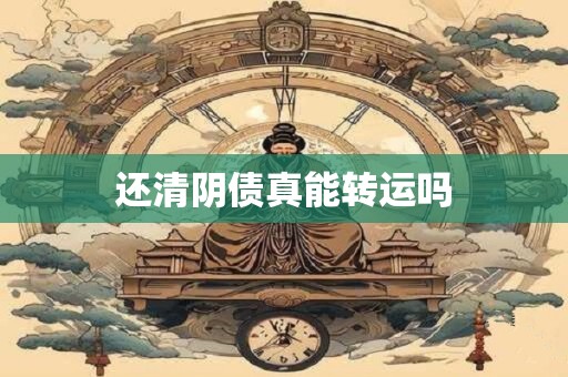还清阴债真能转运吗
