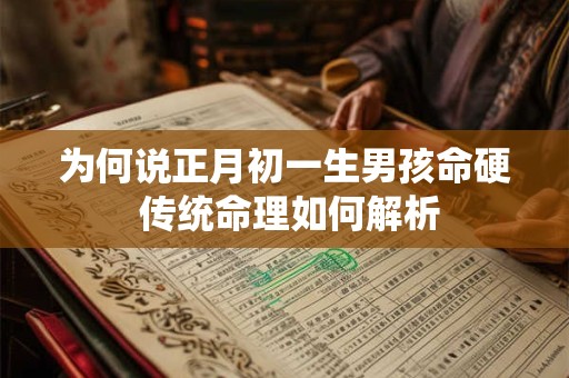 为何说正月初一生男孩命硬 传统命理如何解析