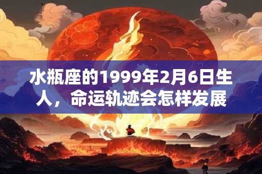 水瓶座的1999年2月6日生人，命运轨迹会怎样发展