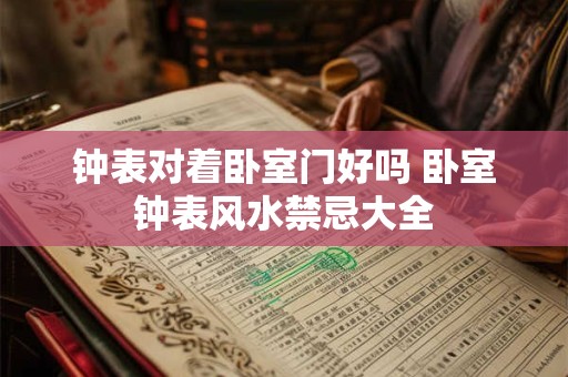 钟表对着卧室门好吗 卧室钟表风水禁忌大全