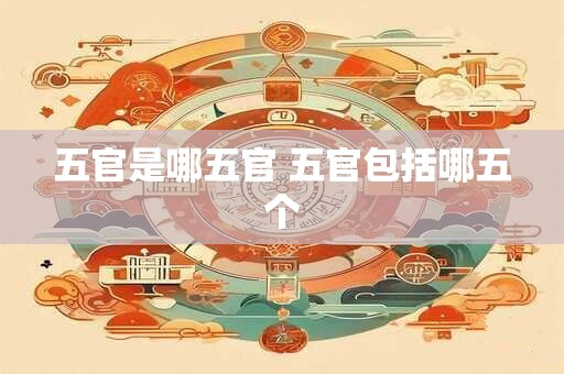 五官是哪五官 五官包括哪五个