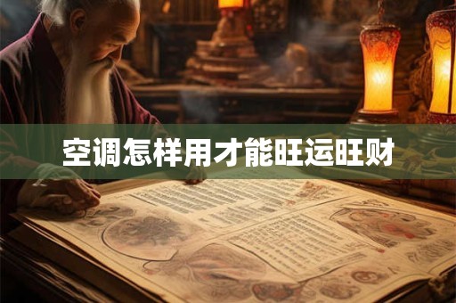 空调怎样用才能旺运旺财