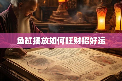 鱼缸摆放如何旺财招好运
