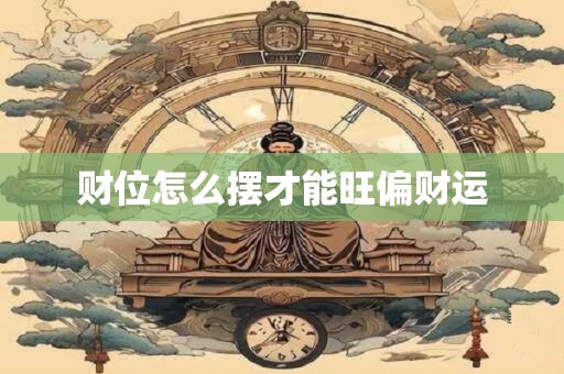 财位怎么摆才能旺偏财运