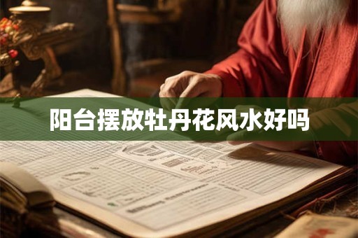 阳台摆放牡丹花风水好吗
