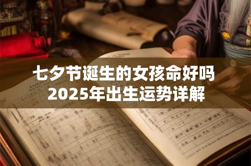 七夕节诞生的女孩命好吗 2025年出生运势详解
