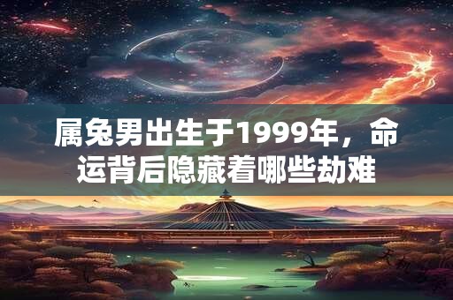 属兔男出生于1999年，命运背后隐藏着哪些劫难