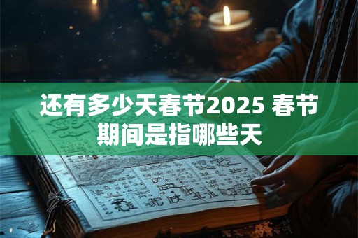 还有多少天春节2025 春节期间是指哪些天