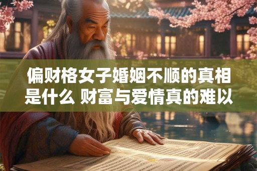 偏财格女子婚姻不顺的真相是什么 财富与爱情真的难以兼得吗