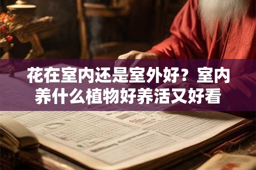 花在室内还是室外好？室内养什么植物好养活又好看