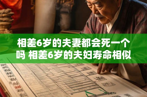 相差6岁的夫妻都会死一个吗 相差6岁的夫妇寿命相似吗