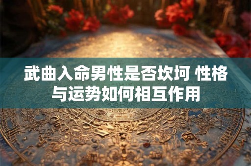 武曲入命男性是否坎坷 性格与运势如何相互作用