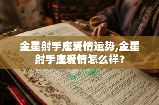 金星射手座爱情运势,金星射手座爱情怎么样？