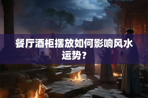餐厅酒柜摆放如何影响风水运势？