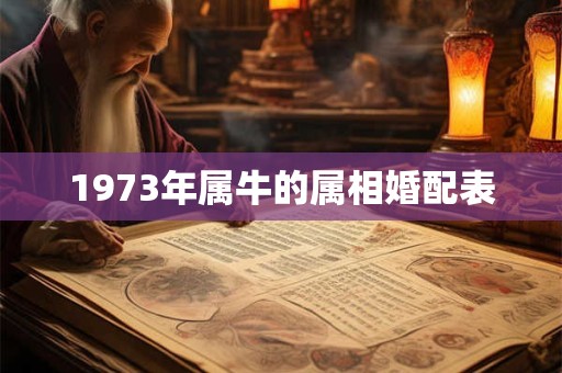 1973年属牛的属相婚配表
