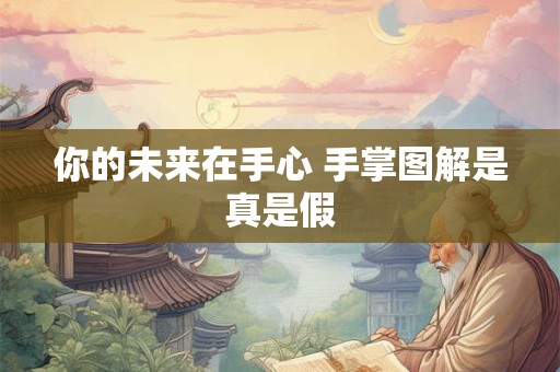 你的未来在手心 手掌图解是真是假