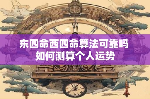 东四命西四命算法可靠吗 如何测算个人运势