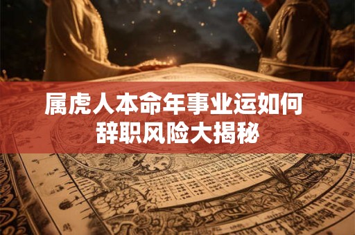 属虎人本命年事业运如何 辞职风险大揭秘