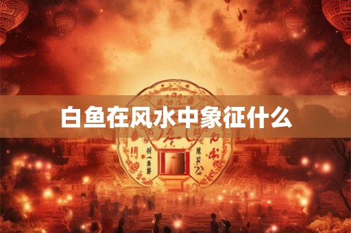 白鱼在风水中象征什么
