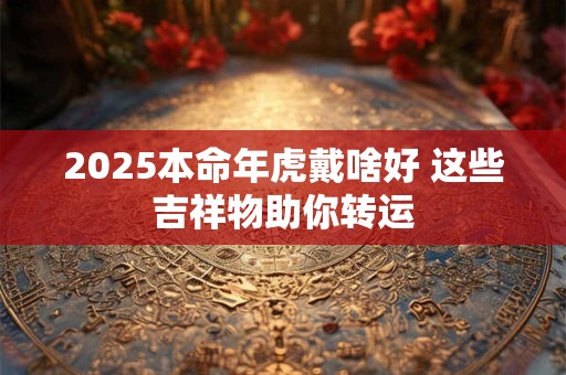 2025本命年虎戴啥好 这些吉祥物助你转运