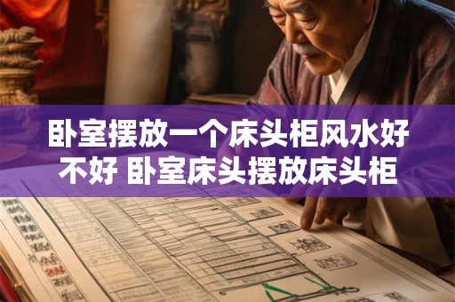 卧室摆放一个床头柜风水好不好 卧室床头摆放床头柜有风水影响吗