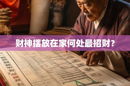 财神摆放在家何处最招财？