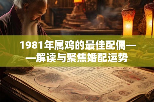 1981年属鸡的最佳配偶——解读与聚焦婚配运势