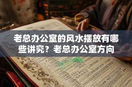 老总办公室的风水摆放有哪些讲究？老总办公室方向