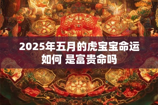2026年五月的虎宝宝命运如何 是富贵命吗