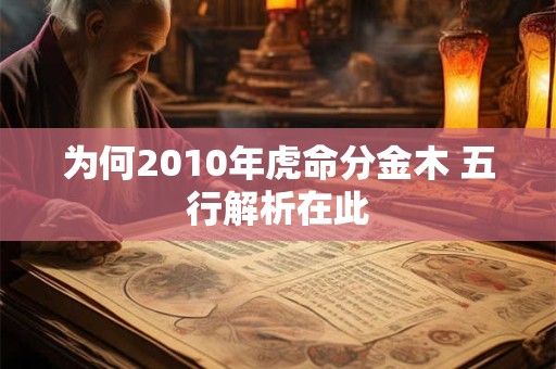 为何2010年虎命分金木 五行解析在此