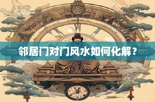 邻居门对门风水如何化解？