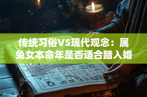 传统习俗VS现代观念：属兔女本命年是否适合踏入婚姻
